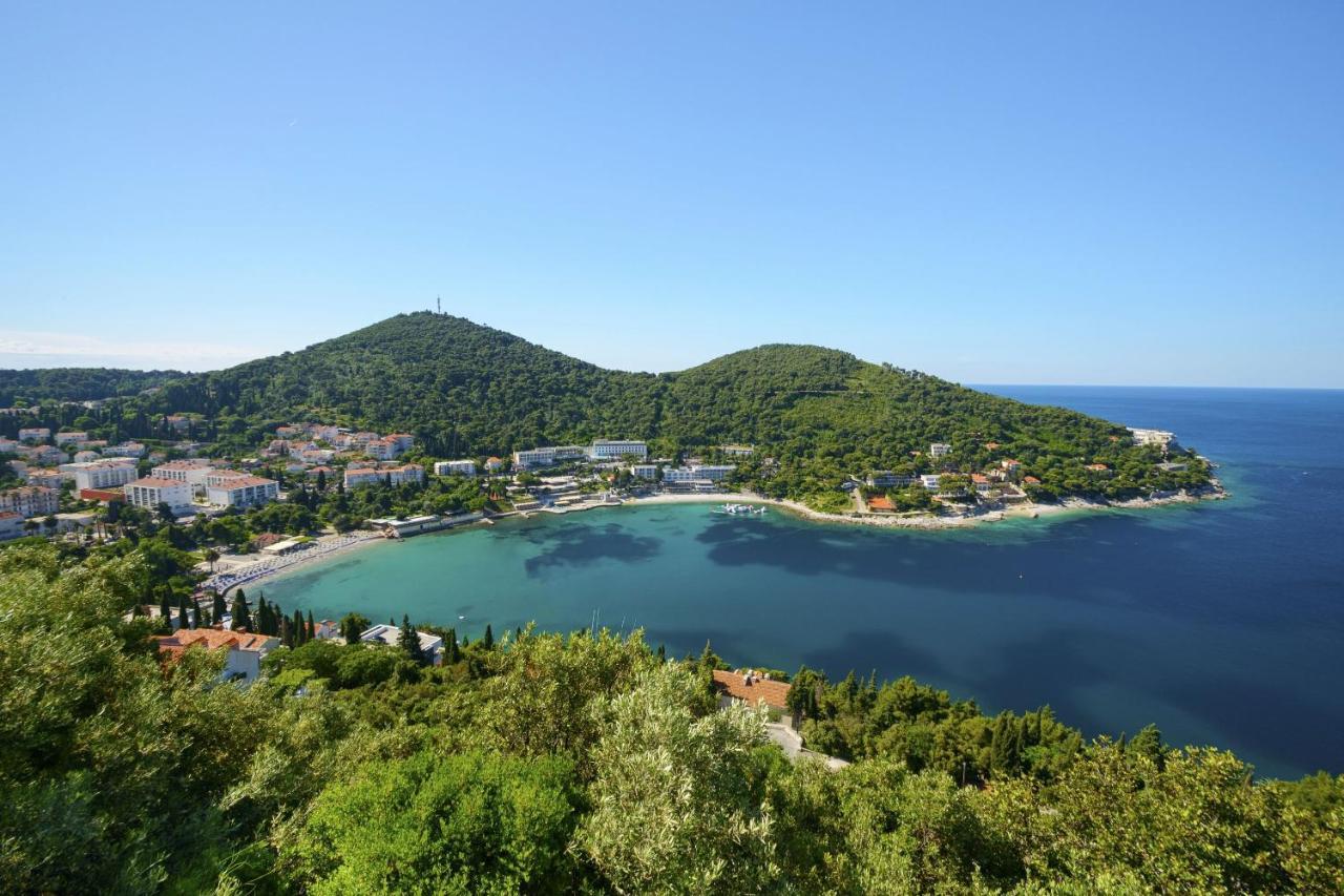 Beach Lapad Apartment Villa Tolja 杜布罗夫尼克 外观 照片