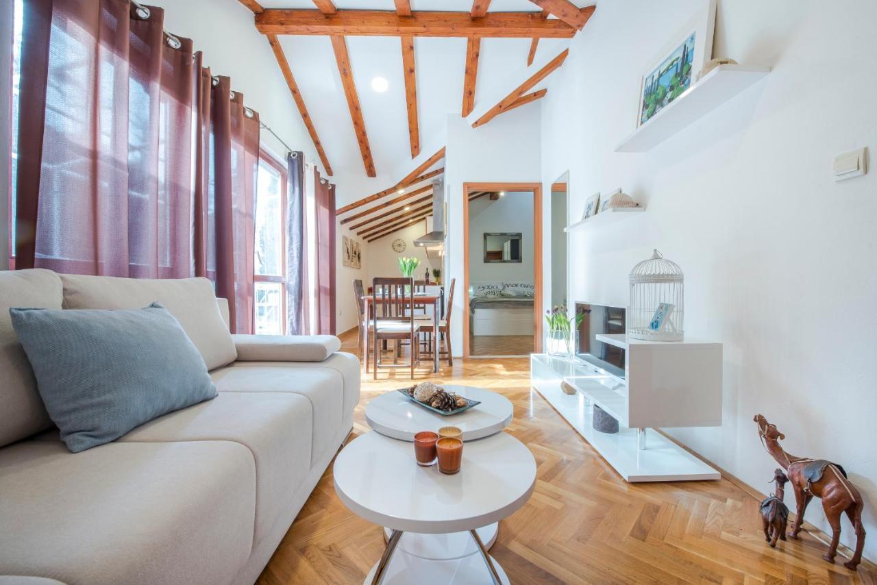 Beach Lapad Apartment Villa Tolja 杜布罗夫尼克 外观 照片